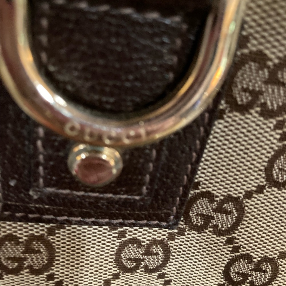 Authentic Vintage Gucci tote photos accurate - Picture 5 of 16
